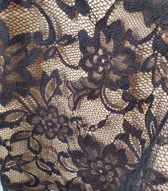 Lulus Black Lace Corset Style Slip Dress - Picture 3 of 10